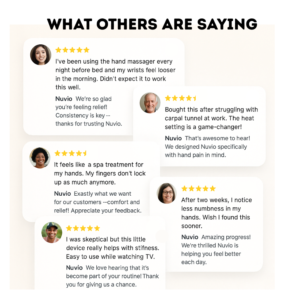 3-in-1 WarmPress™  Hand Massager