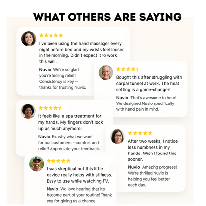 3-in-1 WarmPress™  Hand Massager